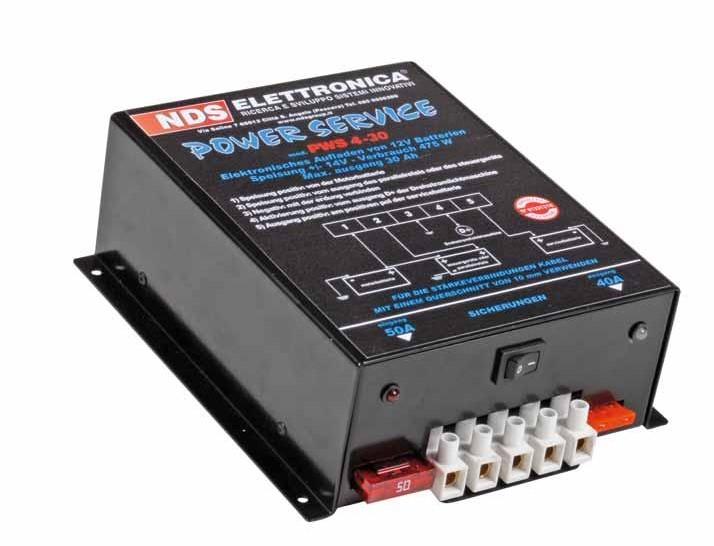 Ladegerät Power Service NDS Elettronica PWS-4 30 Basic