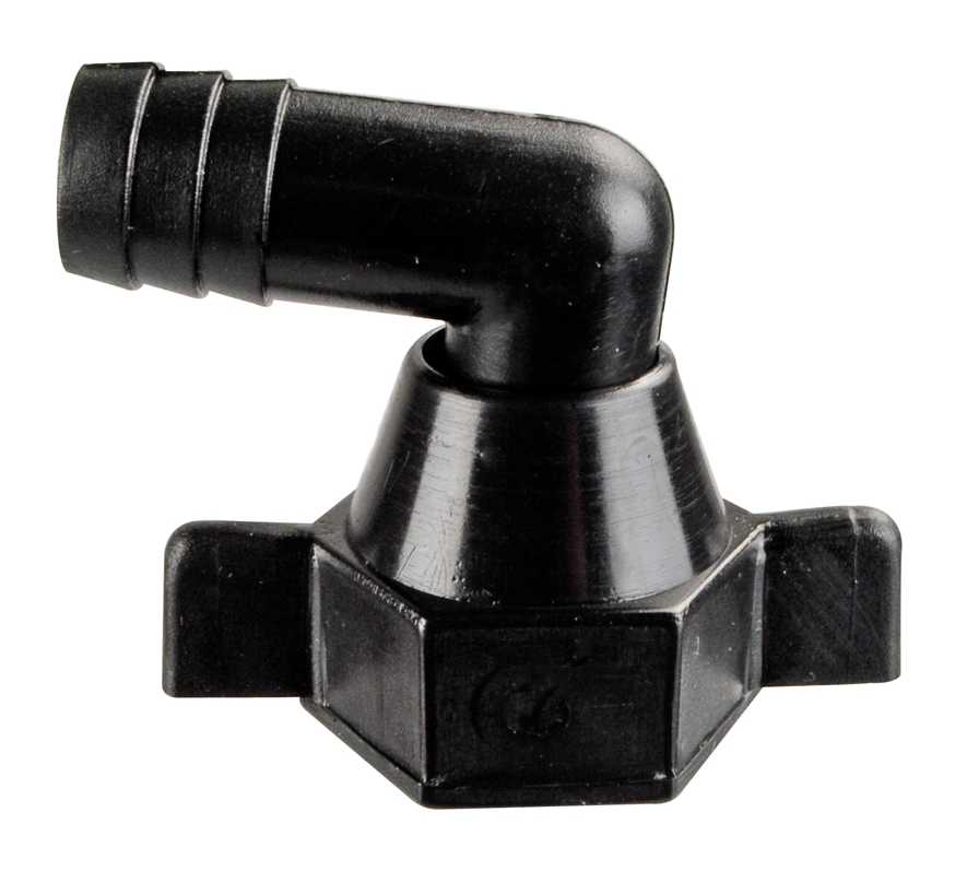 Winkel Anschlusstülle 13 mm für Fiamma Aqua 8-Pumpe
