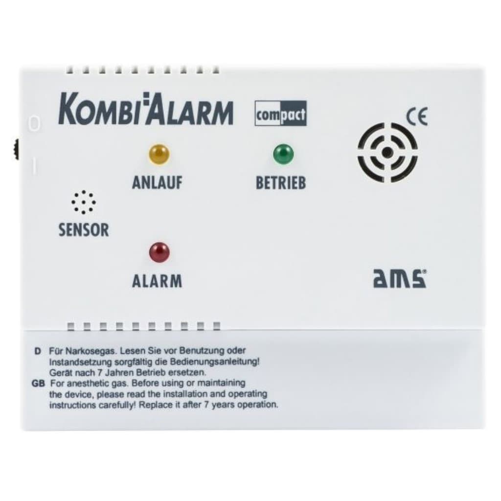 AMS Gas-Alarmgerät Kombi Alarm Compact