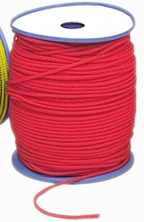 Zeltschnurr Seil 200m rot 4mm