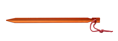 BasicNature Zelthering 'Y-Stake' 23 cm orange 5 Stück