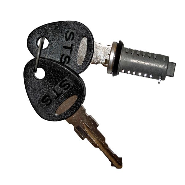 STS 3 Steckschliezylinder und 2 Schlüssel 2,5 mm