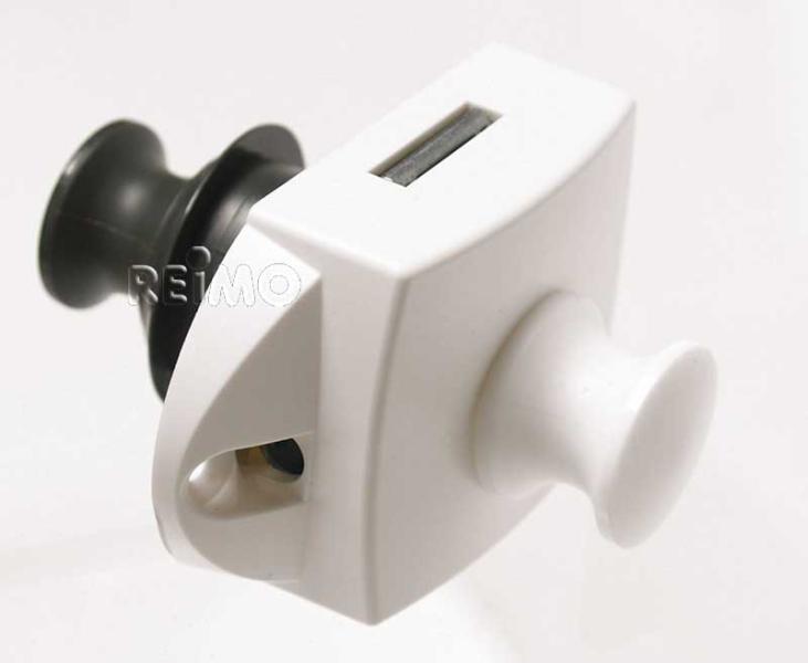 Push-Lock beidseitig betätigbar grau weiß