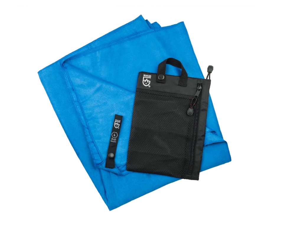 GearAid Microfiber Towel Handtuch 90 x 155 cm kobaltblau