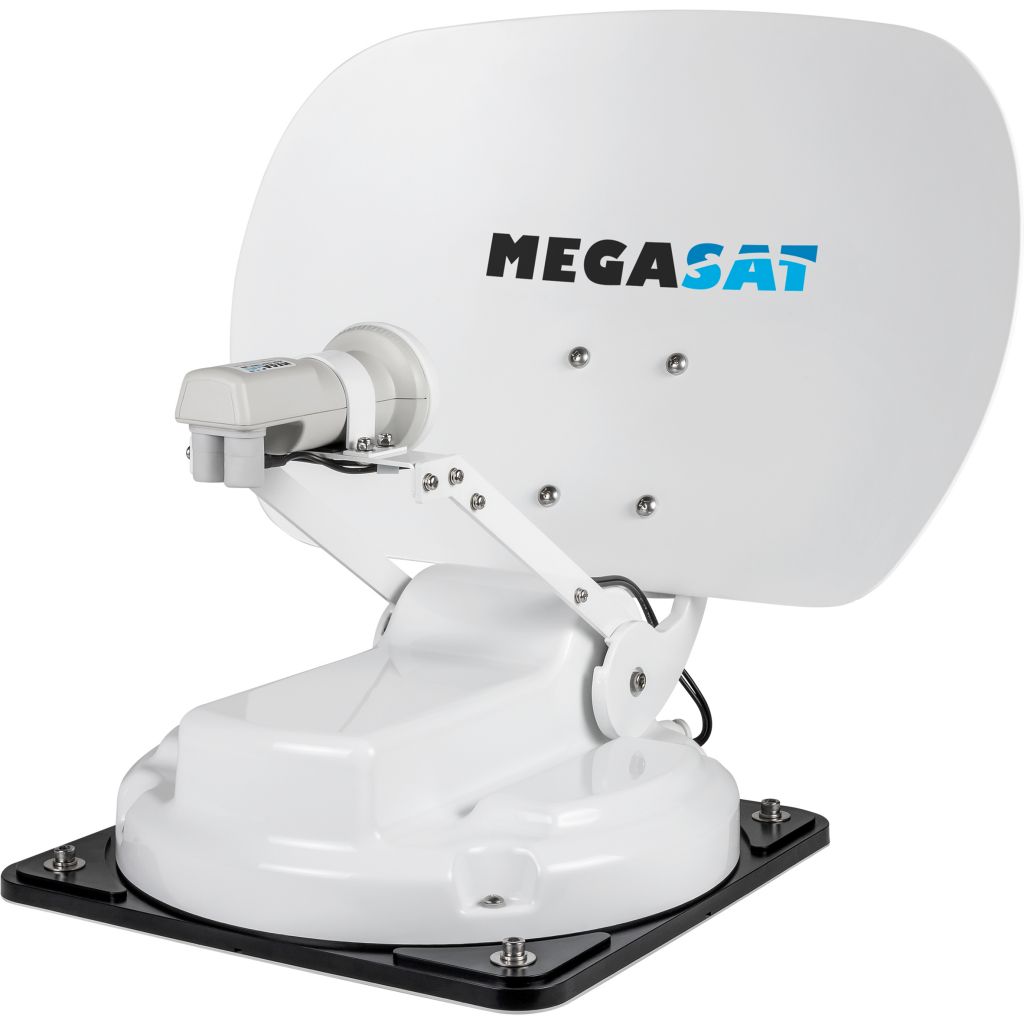 Megasat Sat-Anlage Caravanman Kompakt 3 Twin weiß
