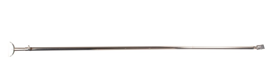 Orkanstütze mit Bügelfuß Stahl 22 mm 170-260 cm