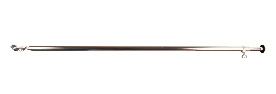 Orkanstütze mit Gelenkfuß Stahl 22 mm 165-260 cm