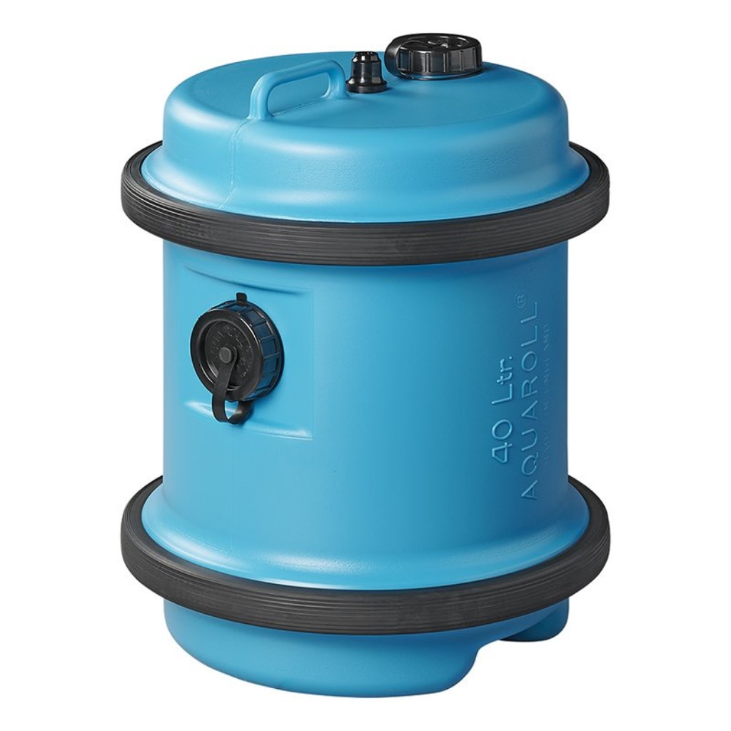 Aquaroll Frischwasser Rolltank 40 Liter blau