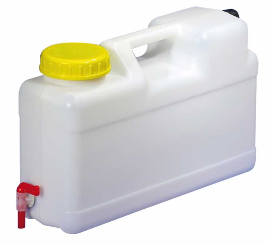 12 Liter Raumspar Kanister DIN 96 mit Ablasshahn