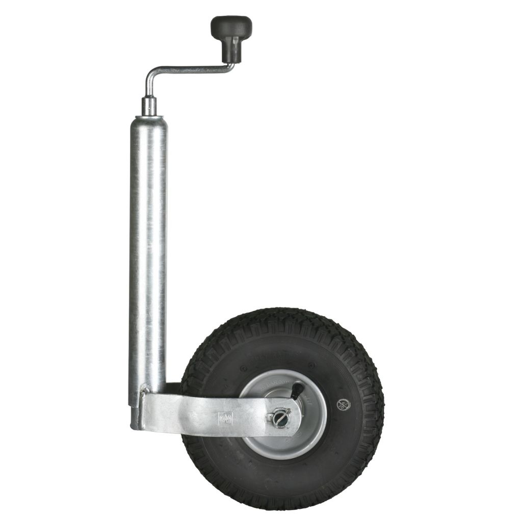 Stützrad mit Rohr und Luftrad 260 x 85 mm