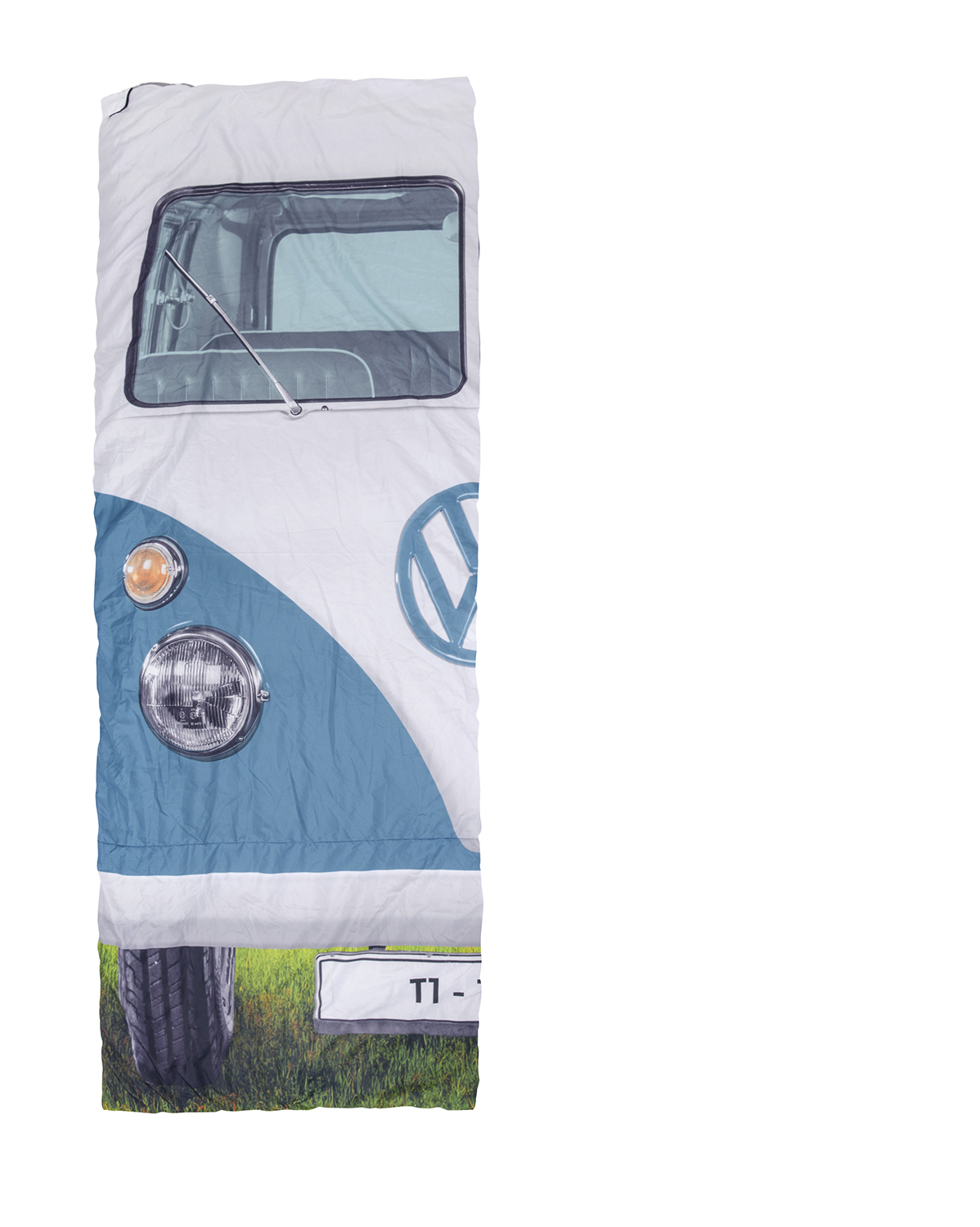 VW Bus T1 Einzelschlafsack 180 x 75cm blau