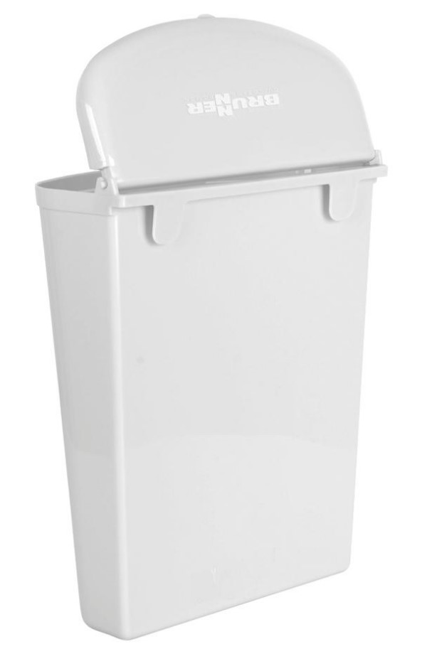 Brunner Pillar 5,5 Liter Abfallbehälter weiß