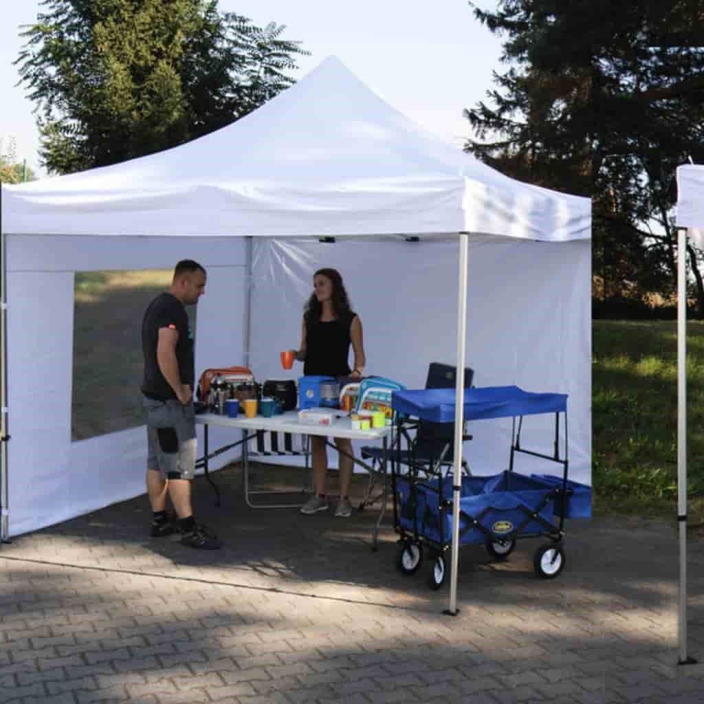 Camp4 Falt-Pavillon mit Aluminiumgestell 3x3 m