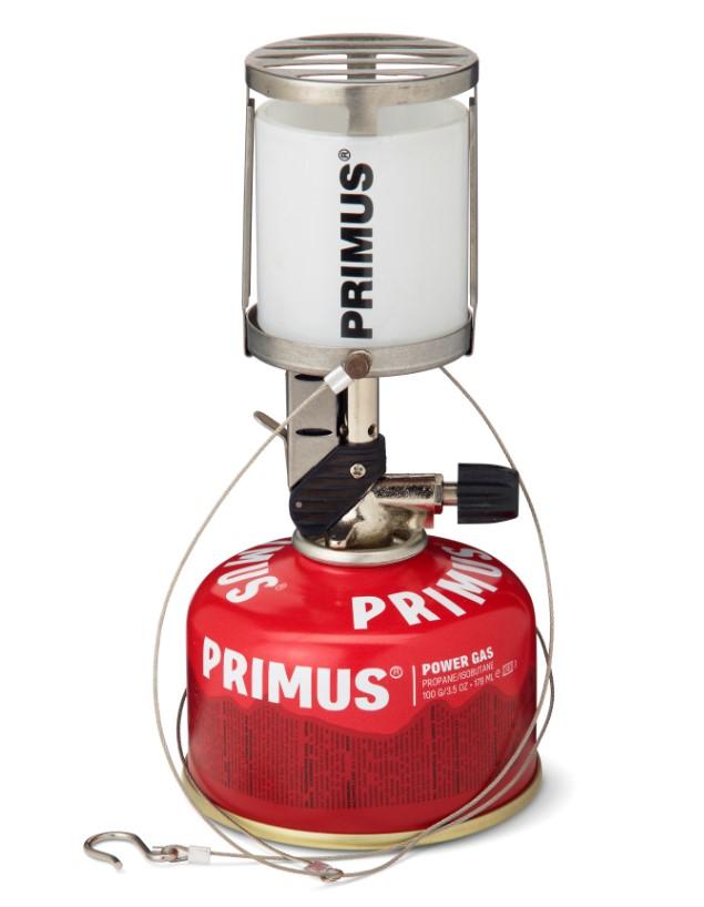Primus Laterne Micron mit Glas & Piezozündung