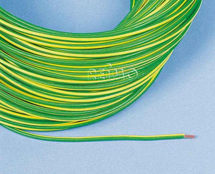 KFZ-Leitung grün/gelb 4 mm² Kabel 10m Rolle