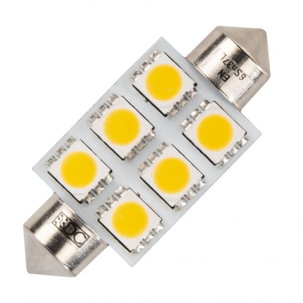 LED-Leuchtmittel 6er SMD Soffite 12 Volt
