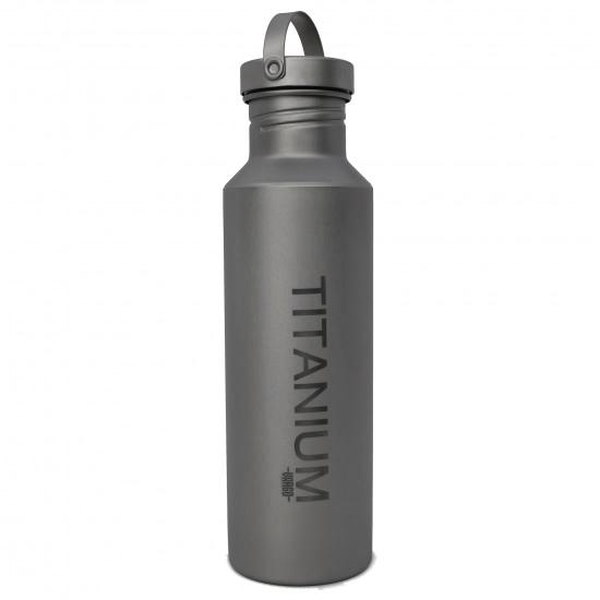 Vargo Titan Wasserflasche mit Titan Deckel 650 ml