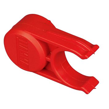 Kunststoffklemme 30 mm rot für Carry-Bike