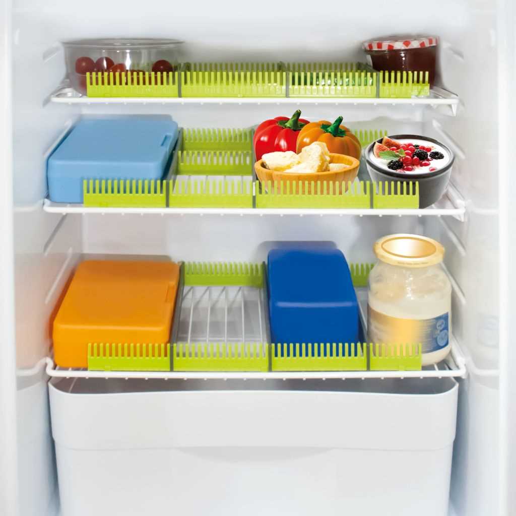 Dörr Stauleiste für Kühlschränke 8 teilig lime dunkelgrau
