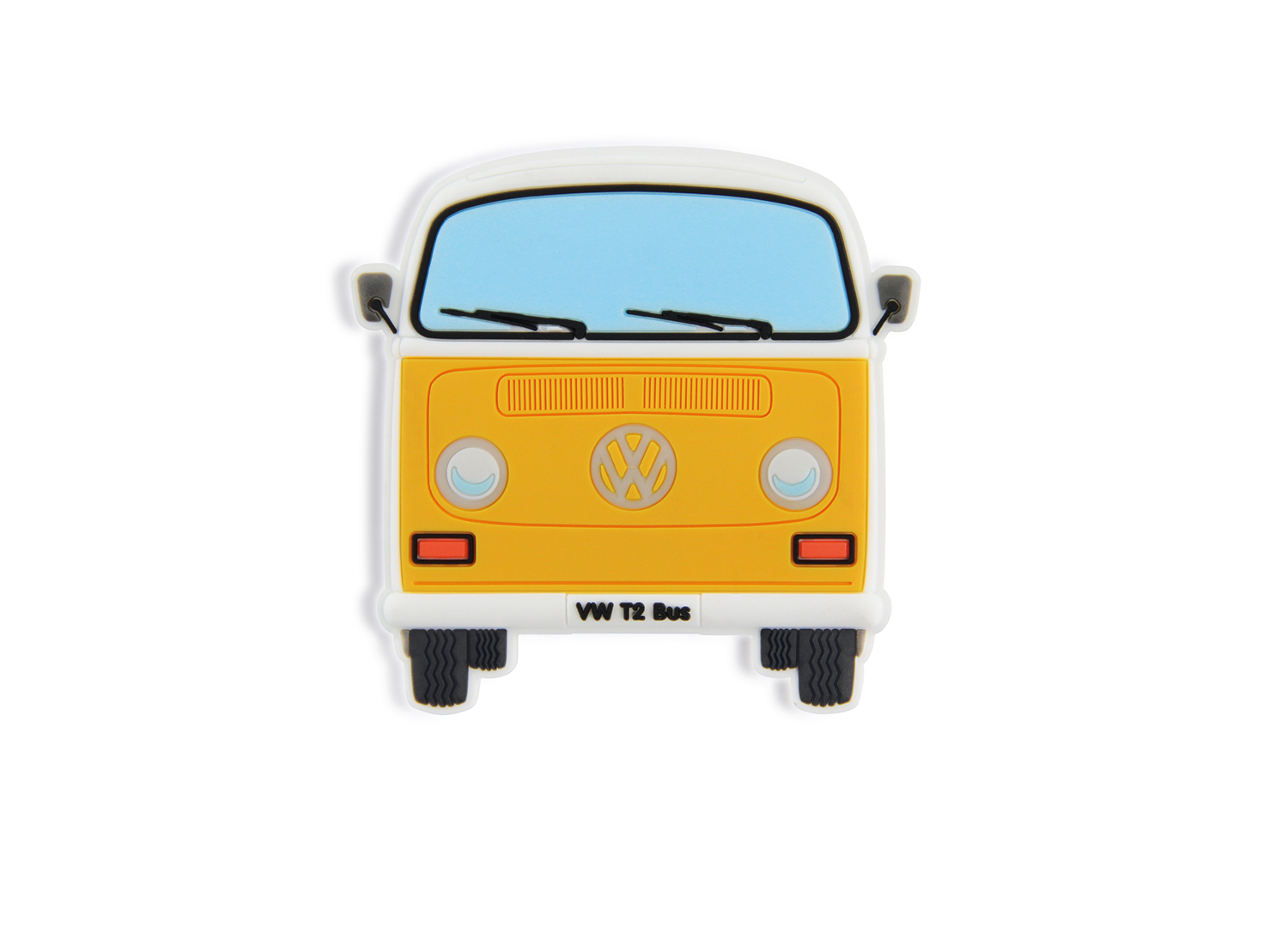 VW T2 Bus Softmagnet Front orange