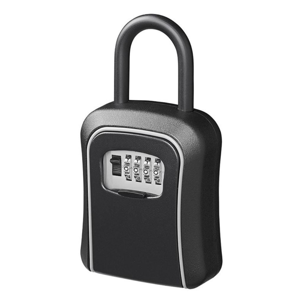 Pro Plus Schlüsselsafe mit Zahlenkombination und Metall-U-Bügel