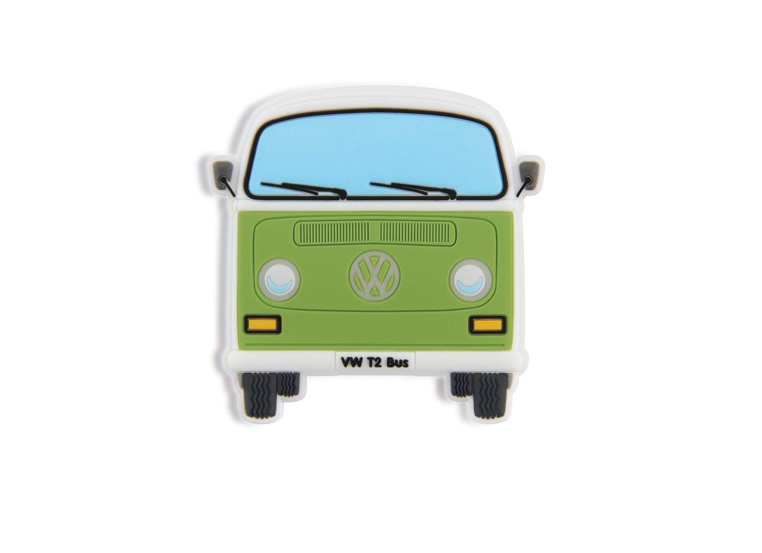 VW T2 Bus Softmagnet Front grün