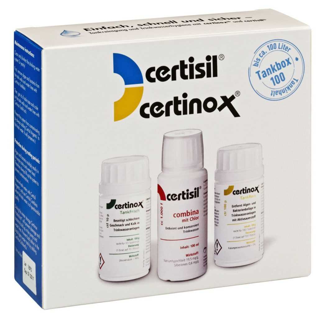 Certisil Certibox 100 Set Trinkwasserhygiene