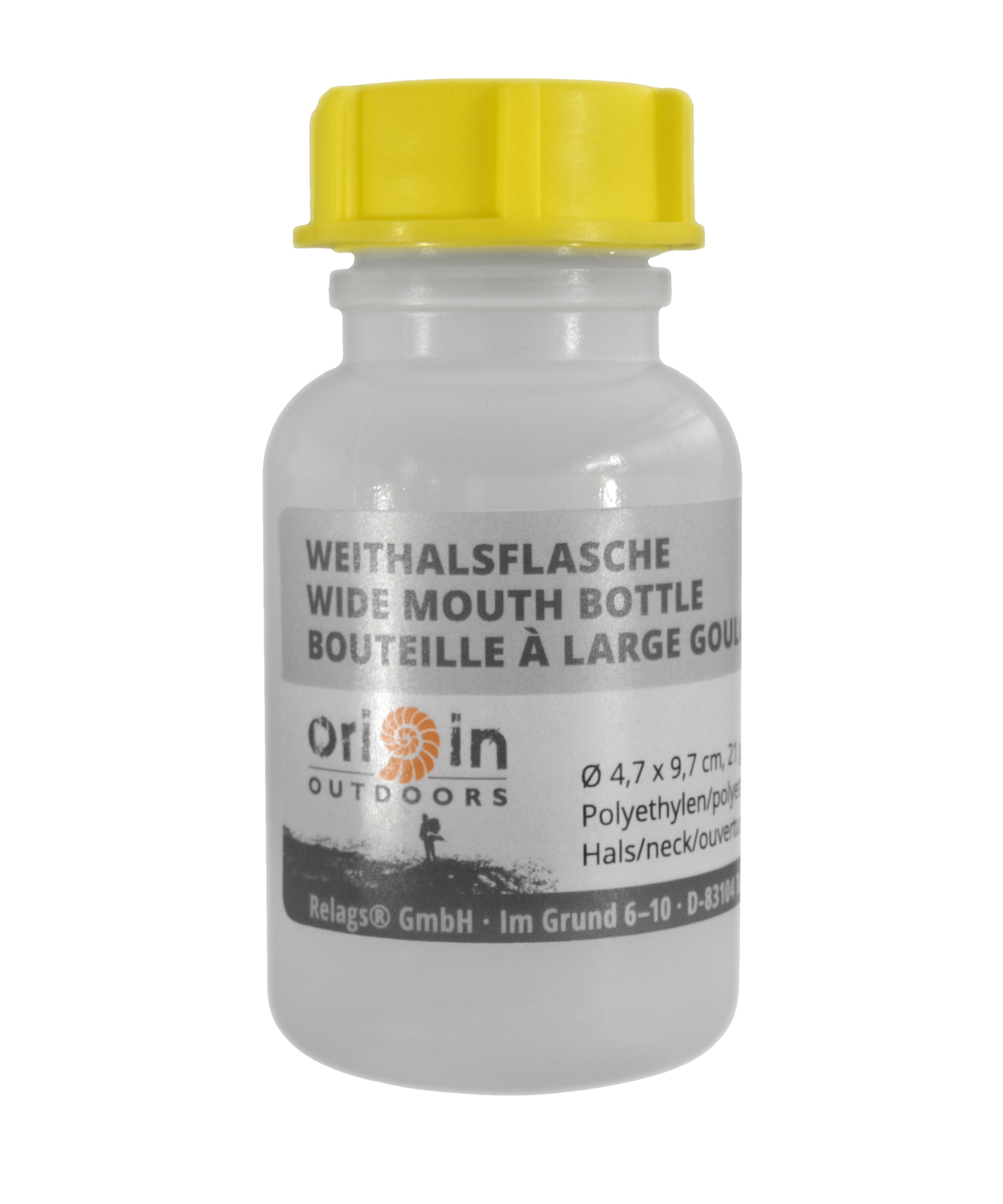 Origin Outdoors Weithalsflasche rund 100 ml, Ø 29 mm