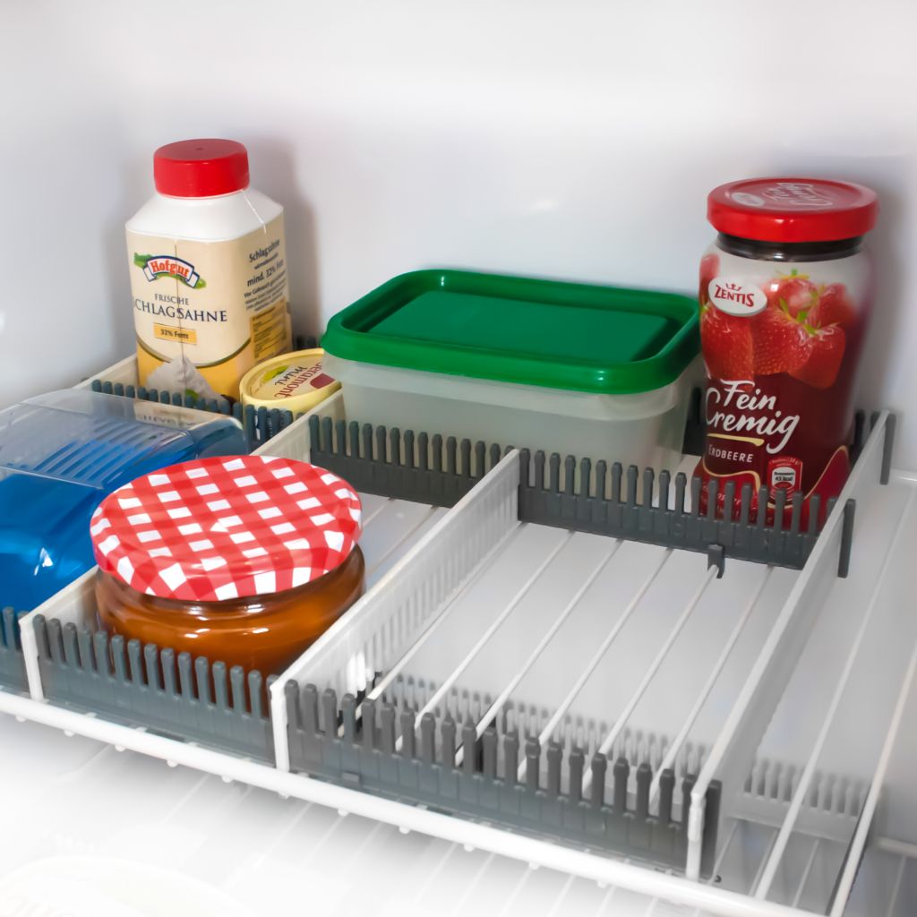 Dörr Stauleiste für Kühlschränke 8 teilig hellgrau-dunkelgrau