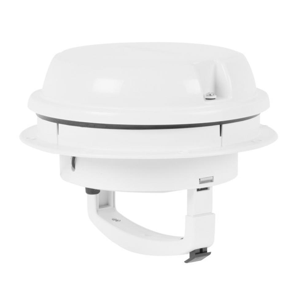 Maxxfan Dome Pilzlüfter 12V weiß mit LED
