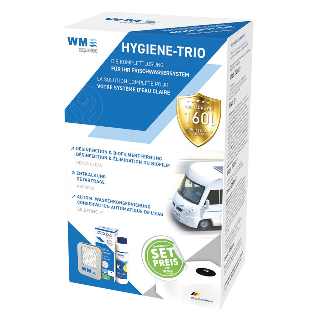 Trinkwasserhygiene Hygiene-Trio bis 60 Liter