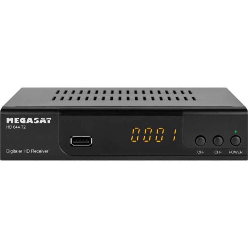 Megasat DVB-T-Receiver HD 644 T2 12 / 230 Volt