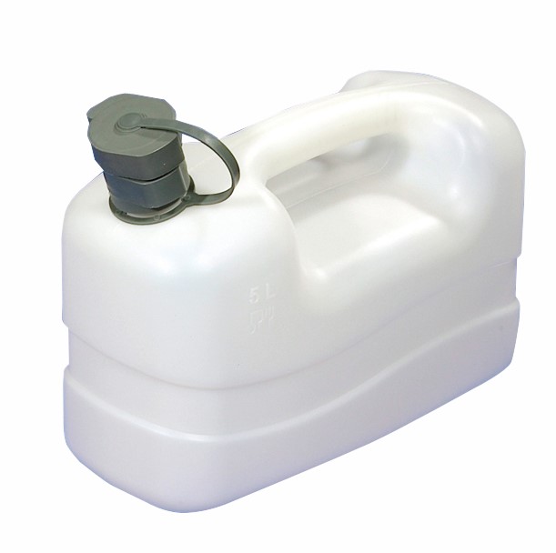 Wasserkanister mit Ausgießtülle 5 Liter ohne Ablasshahn