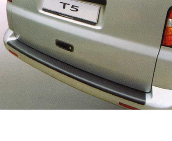 Ladekantenschutz für VW T5 schwarze Kunststoffstoßstange