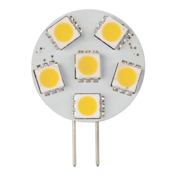 LED-Leuchtmittel 6er SMD Modul G4 12 Volt