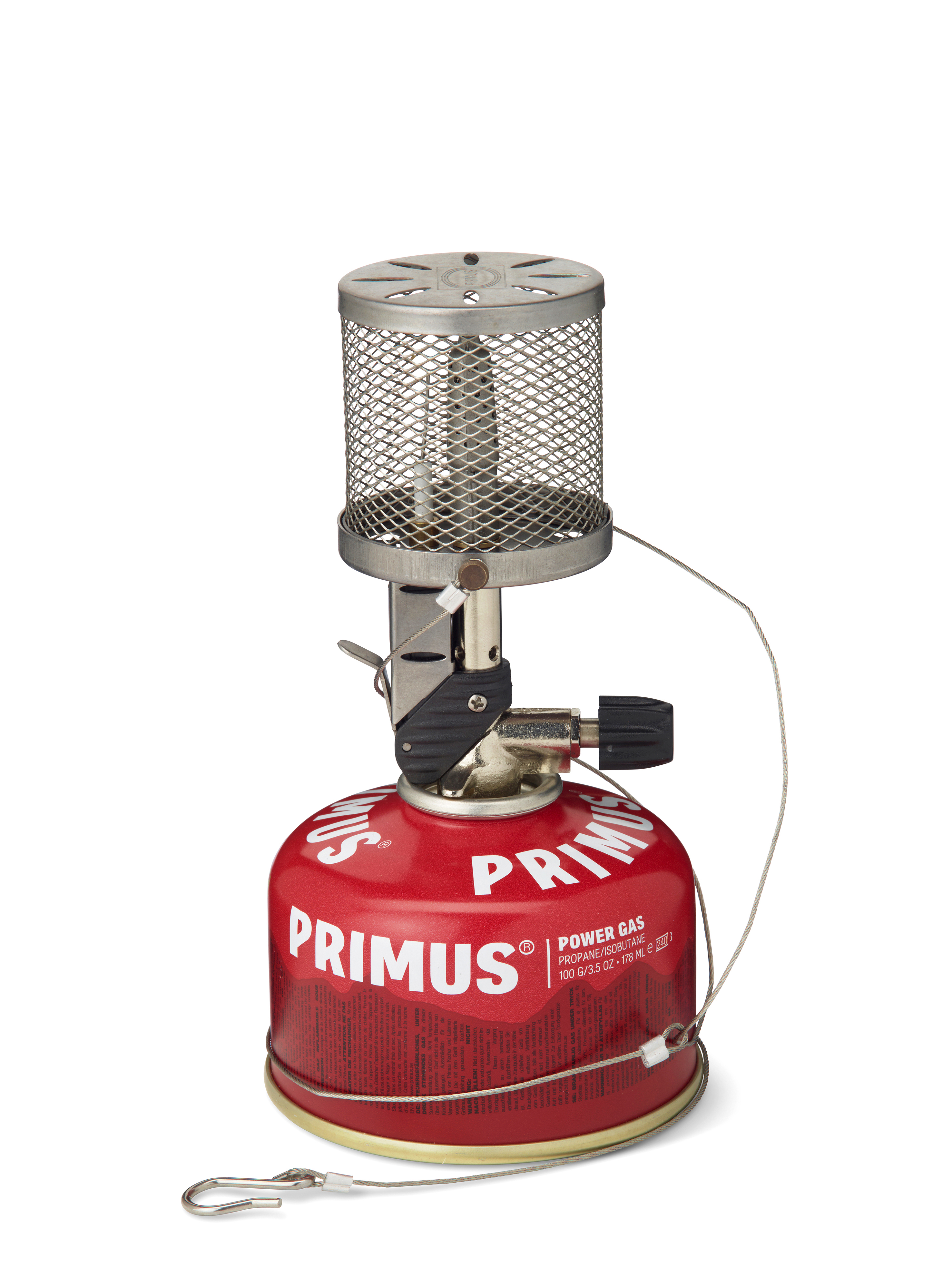 Primus Laterne Micron mit Gitter & Piezozündung